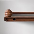 Pierce &amp; Ward Floating Wood Shelf (23")
