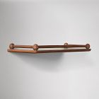 Pierce &amp; Ward Floating Wood Shelf (23")