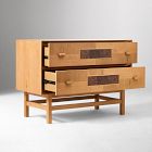 Pierce &amp; Ward Two-Tone Wood Console (40")