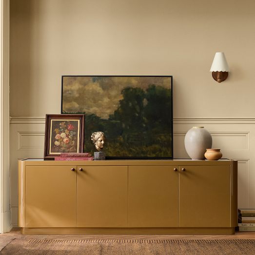 Pierce & Ward Lacquer Media Console (72") by West Elm