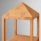 Pierce &amp; Ward Burl Novelty Bookshelf (16")