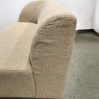 Open Box: Laurent Left-Arm 2 Seater Sofa - Performance Marled Basketweave Camel, Cool Walnut