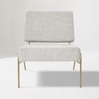 Wire Frame Slipper Chair