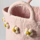 Felt Daisy Hamper