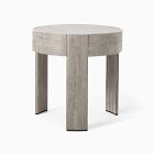 Portside Outdoor Concrete Round Side Table Protective Cover