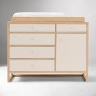 Lina 5-Drawer Narrow Dresser with Removable Topper (48")