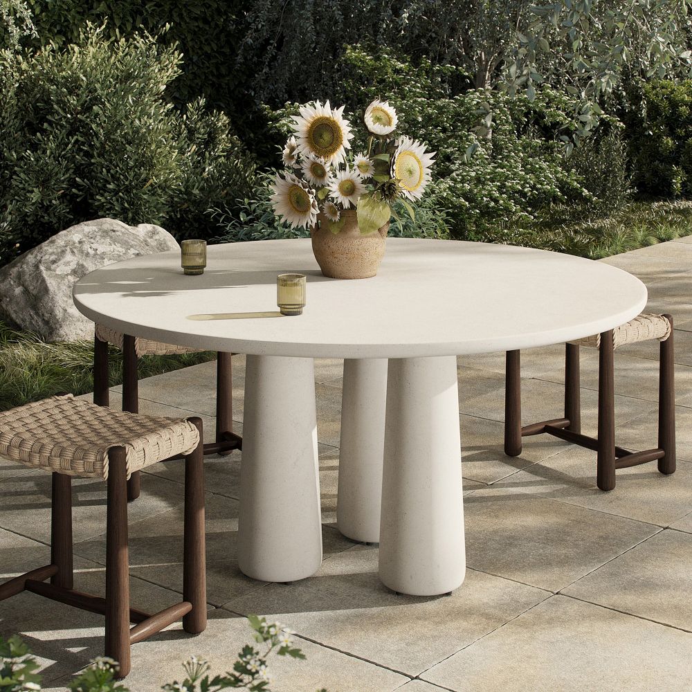 Talladega Outdoor Dining Table (60") by West Elm