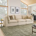 Bleecker Down-Filled Slipcover Modular Sofa (85"&ndash;123")