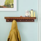 Josephine Shelf with Hooks (32")