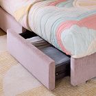 Avalon Upholstered Corner Storage Bed