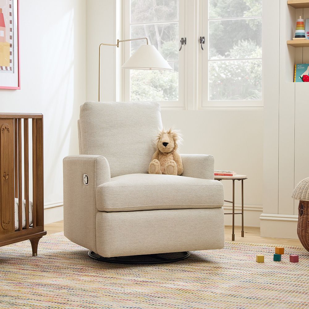Haven Manual & Power Swivel Glider Recliner by West Elm