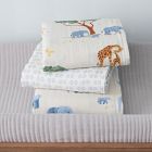 Safari Organic Cotton Swaddle Set