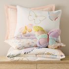 Flying Butterfly Reversible Duvet Cover &amp; Shams