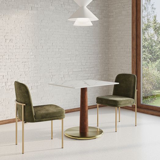 Claire Restaurant Rectangle Dining Table - Porcelain by West Elm