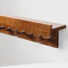 Josephine Shelf with Hooks (32")
