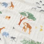 Safari Organic Cotton Swaddle Set