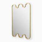 Squiggle Framed Wall Mirror (36")