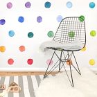 Mej Mej Color Story Rainbow Watercolor Dots Peel &amp; Stick Wall Decals