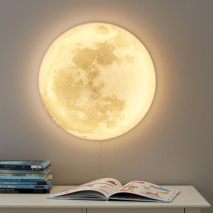 Lit Acrylic Moon (20