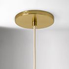 Weston Fluted Glass Pendant (5")
