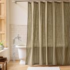 Pierce &amp; Ward Mini Stripe Shower Curtain