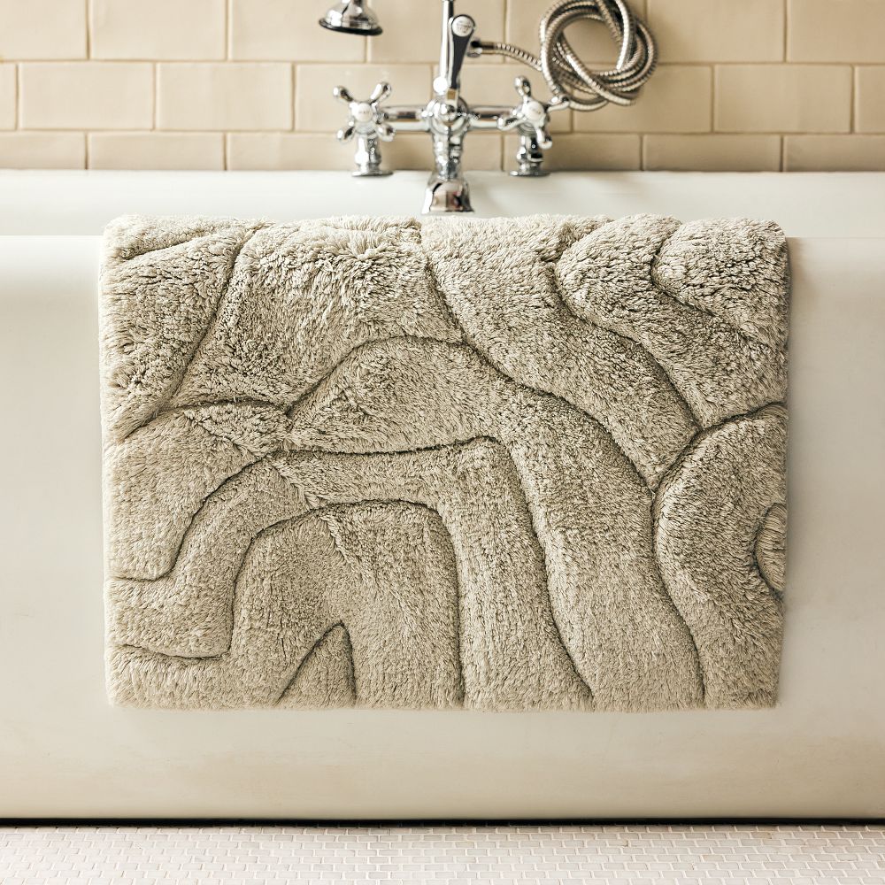 Sonora Bath Mat - 21"x34", Soft Sage