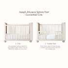 Joseph Altuzarra Sphere Foot Upholstered Convertible Crib