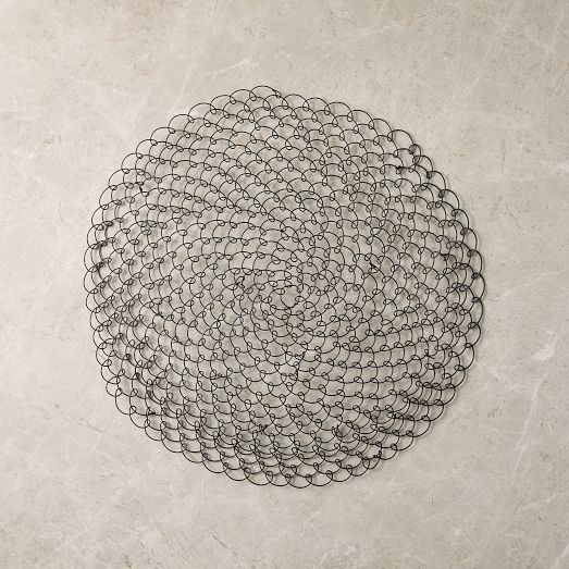Mesh Wire Charger by West Elm