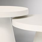 Concrete Pedestal Outdoor Nesting Coffee Tables (24"&ndash;44")