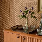 Pierce &amp; Ward Berry Lattice Peel &amp; Stick Wallpaper