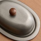 Pierce &amp; Ward Metal Butter Dish