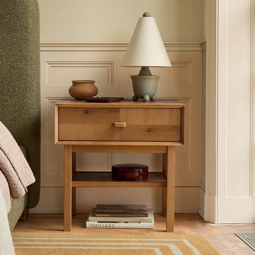 Pierce & Ward Two-Tone Nightstand (24") by West Elm