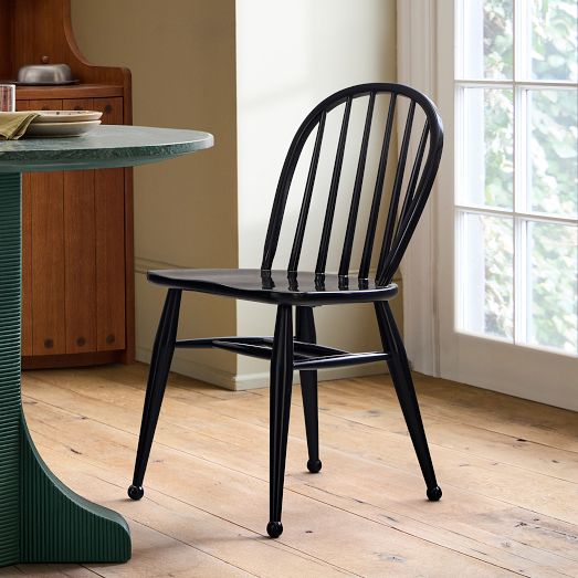 Pierce & Ward Balloon Spindle-Back Dining Chair by West Elm