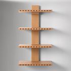 Pierce &amp; Ward Notch Floating Wood Bookshelf (25")