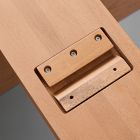 Pierce &amp; Ward Notch Floating Wood Bookshelf (25")