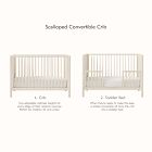 Scalloped Convertible Crib