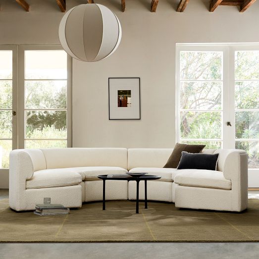 Kane Curved Circular Sectional (203") by West Elm