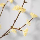 Faux Yellow Floral Branch