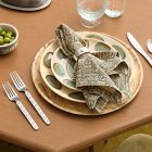 Pierce &amp; Ward Burled Finish Charger