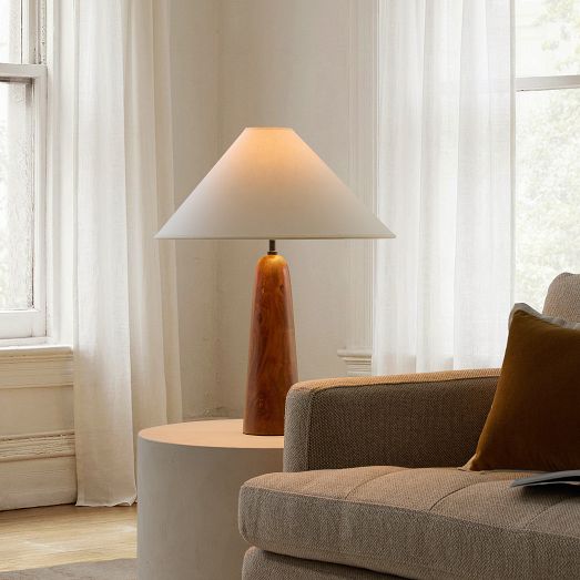 Louis Wood Table Lamp (17") by West Elm