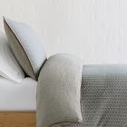 Reversible Micro Pattern Duvet Cover &amp; Shams