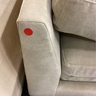 Open Box: Haven Armless Single - Performance Distressed Velvet Sand