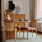 McKay Cane-Back &amp; Leather Dining Chair