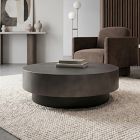 Modern Steel Coffee Table (43.5")