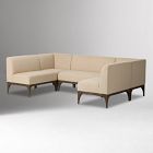 Rafe U-Shaped Dining Banquette (105"&ndash;133")