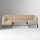 Rafe U-Shaped Dining Banquette (105"&ndash;133")