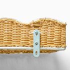 Scallop Rattan Universal Changing Table Topper