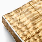Scallop Rattan Universal Changing Table Topper
