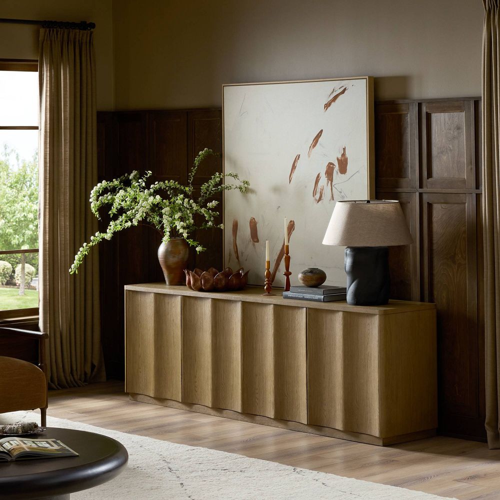 Kalina Media Console (90") by West Elm