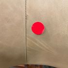 Open Box: Hyde Leather Bar Stool (30"H) - Ludlow Leather Cumin, Cool Walnut